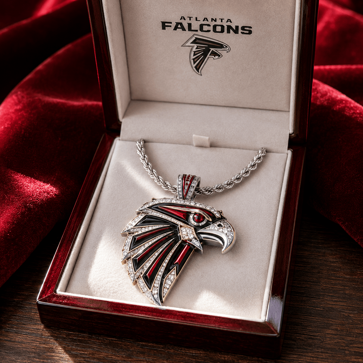 ATF Solid Silver Chain with Diamond Pendant PDL