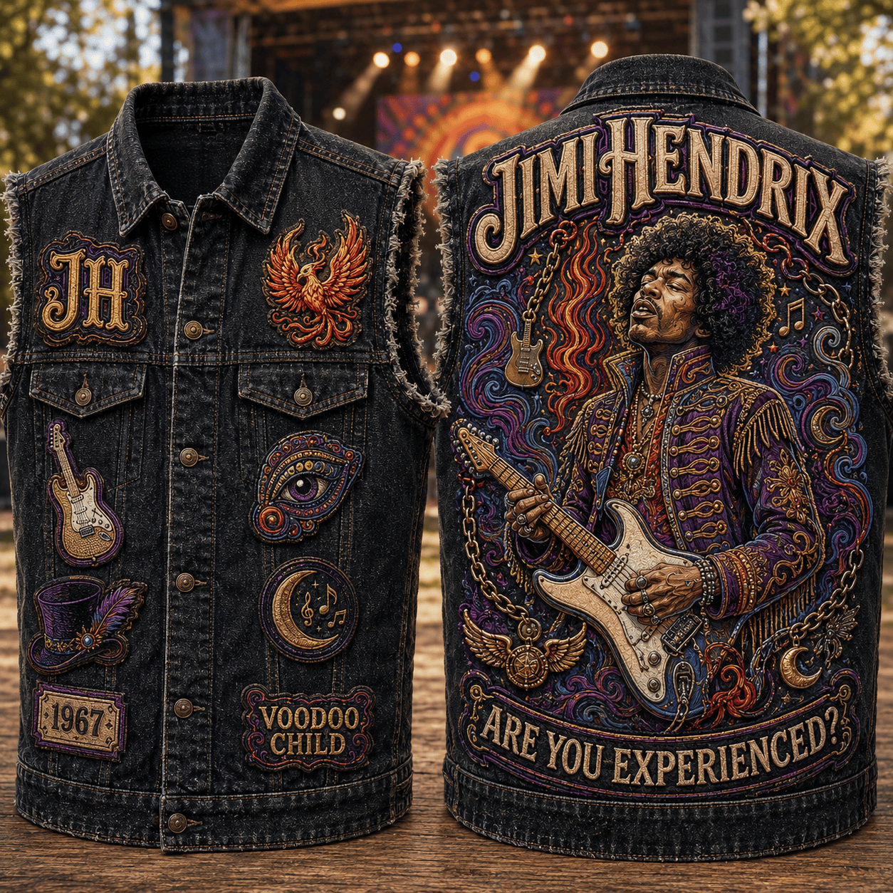 JHR PREMIUM DENIM VEST NTVA