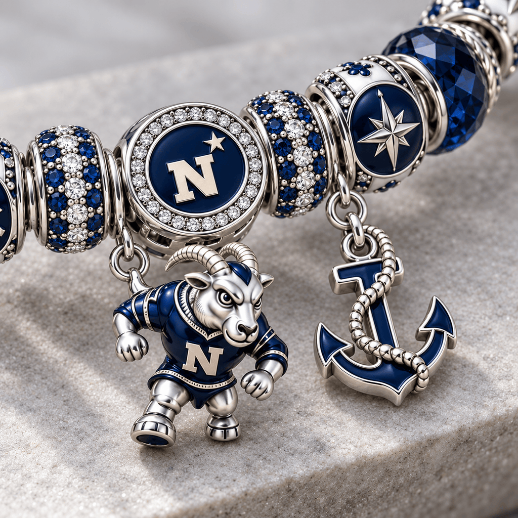 NMSM Silver Charm Bracelet Set NTTB