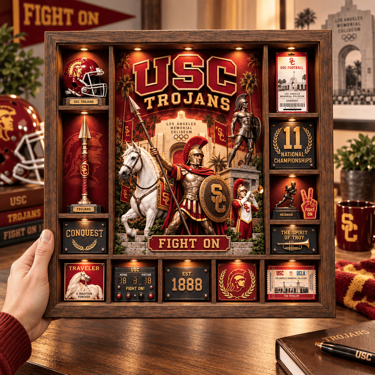 USC Premium Shadow Box TTMH