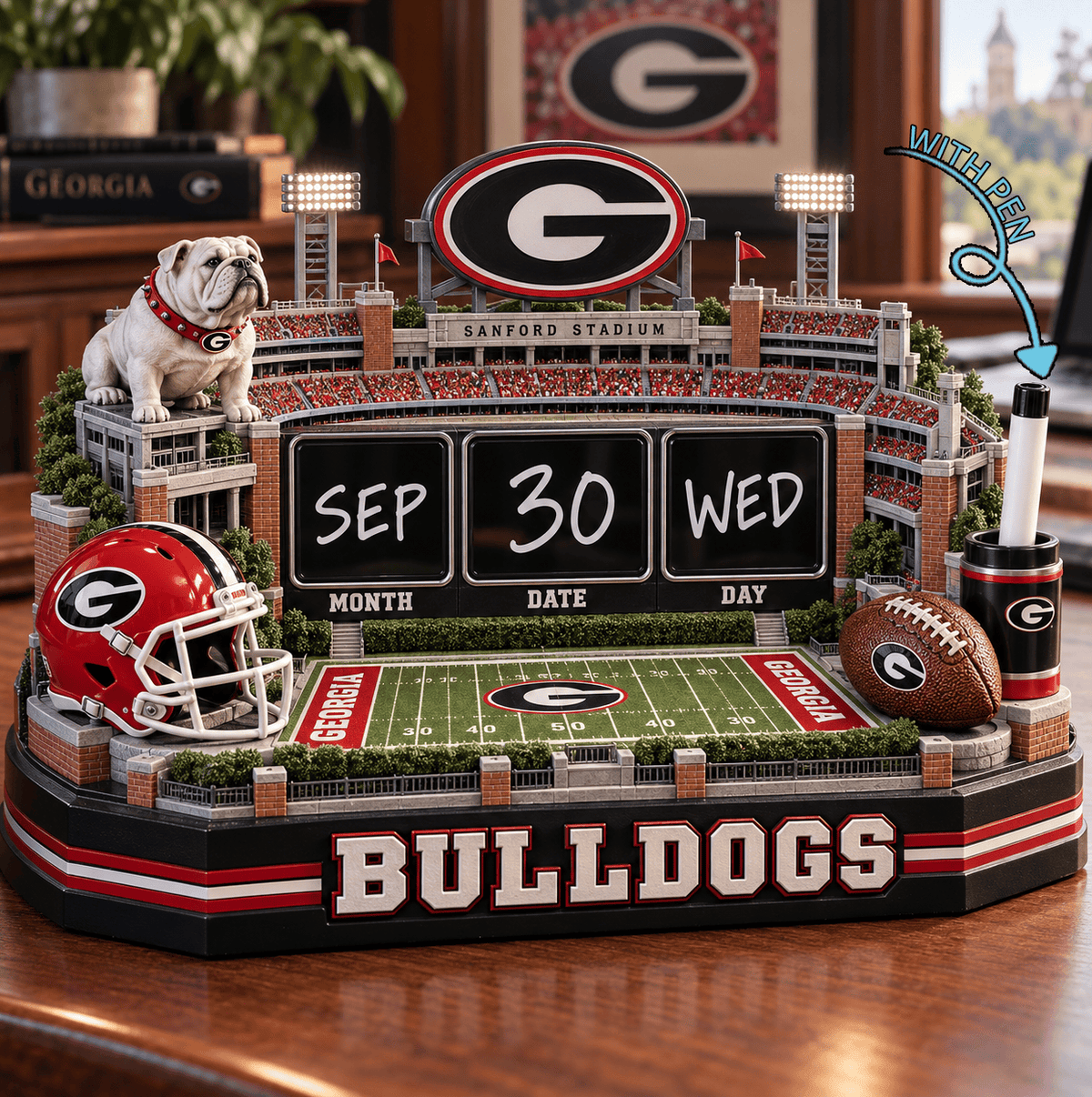 GGBD Write-On Calendar With Pen HTTT