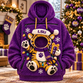 LSU PREMIUM Christmas Pet Pouch Hoodie NPL