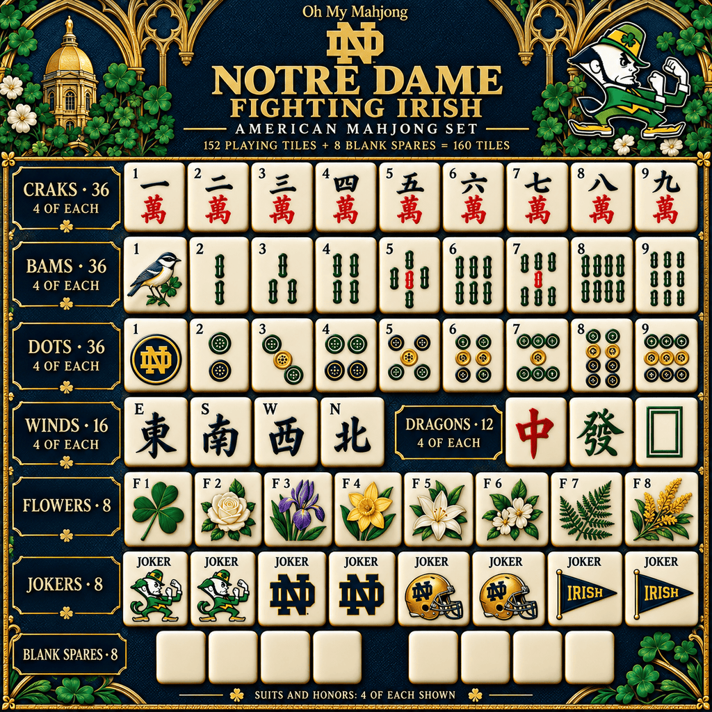 NDFI Premium Mahjong Set Signature NHVH