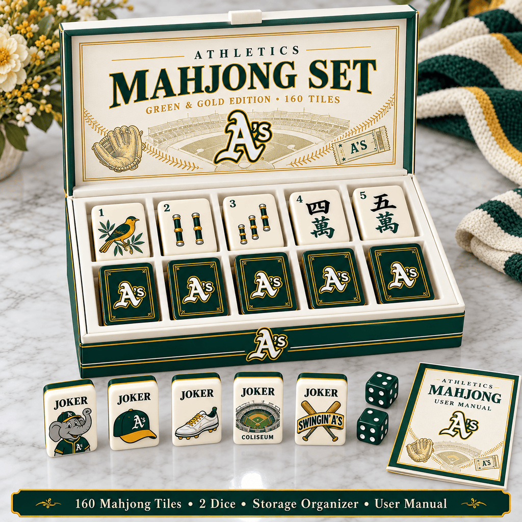 Premium OKAA Mahjong Tiles Set TTMH