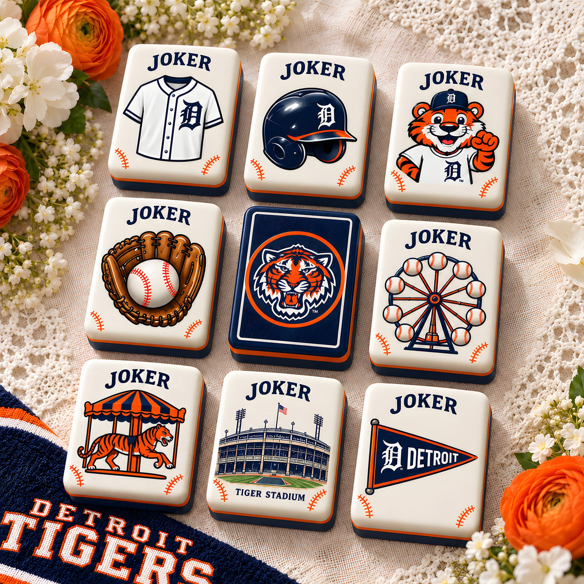 Premium DTTG Mahjong Tiles Set TTMH