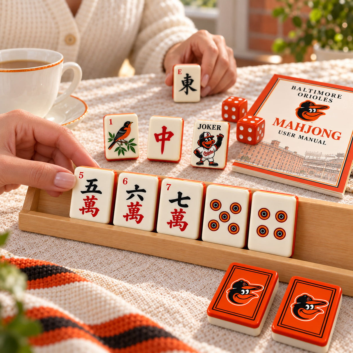 Premium BTMO Mahjong Tiles Set TTMH