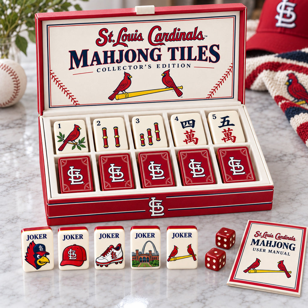 Premium SLVC Mahjong Tiles Set PVNA