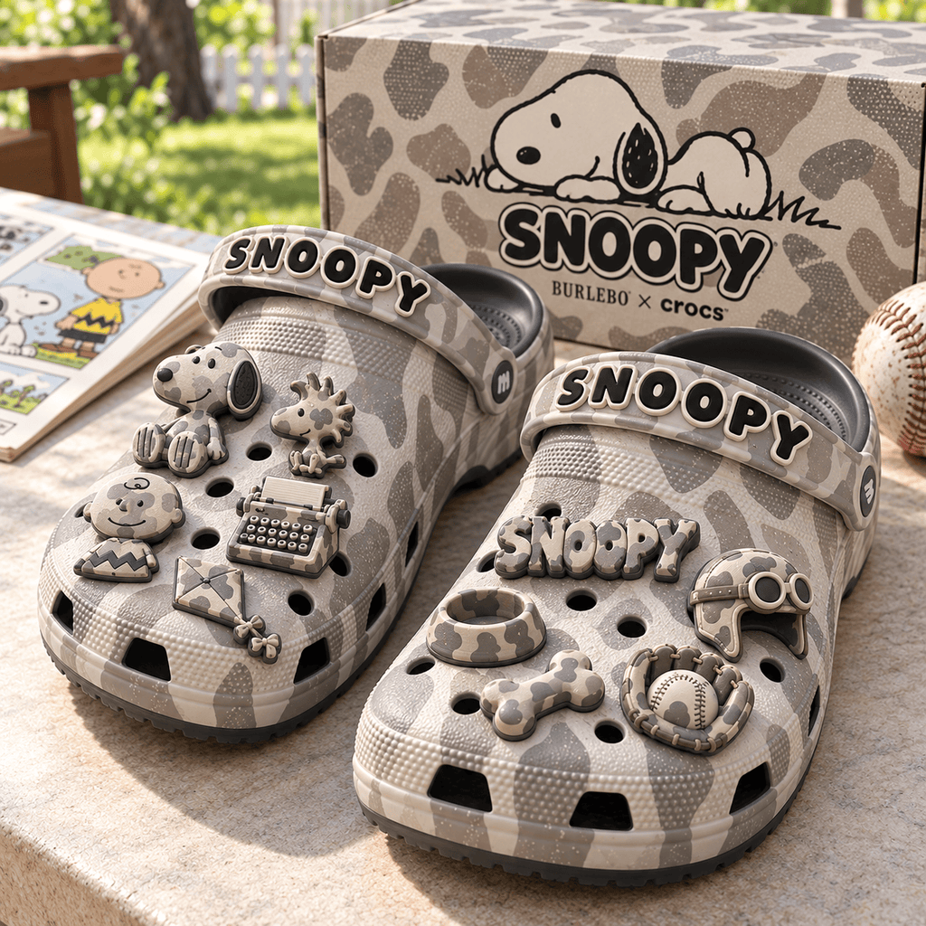 SPNY Premium Deer Camo Charm Clog PTKL