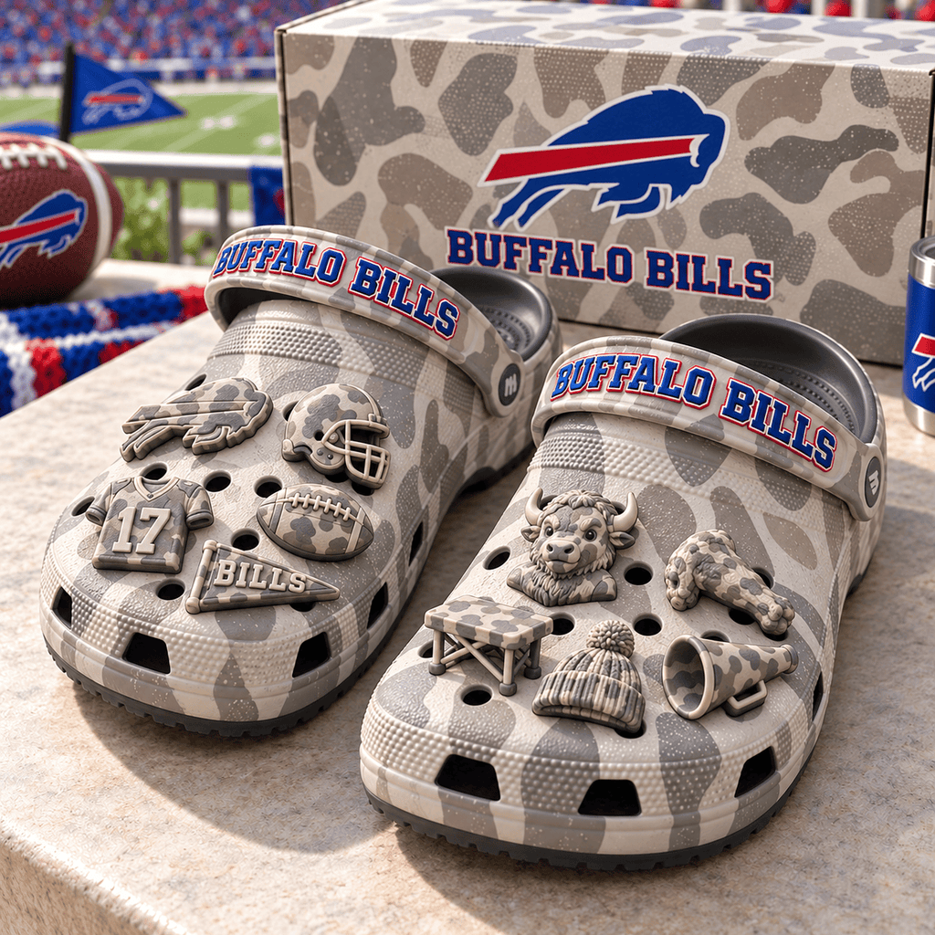 BFBL Premium Deer Camo Charm Clog PTKL