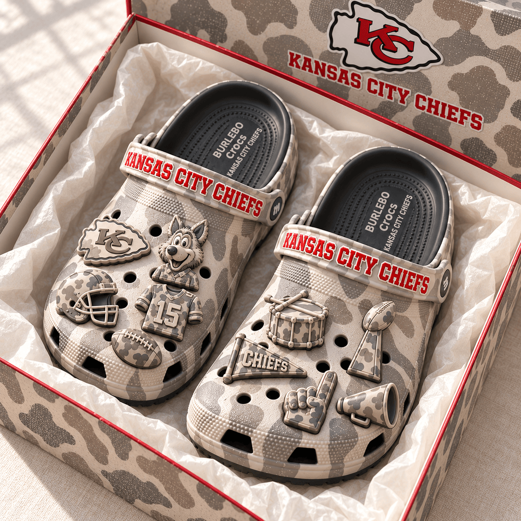 KCC Premium Deer Camo Charm Clog PTKL