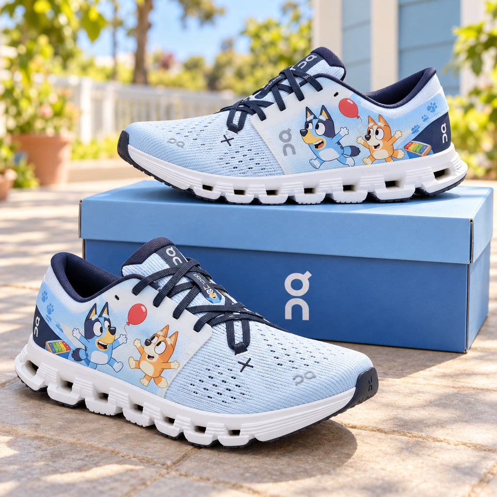Premium BLU Monochrome Sneakers HQH