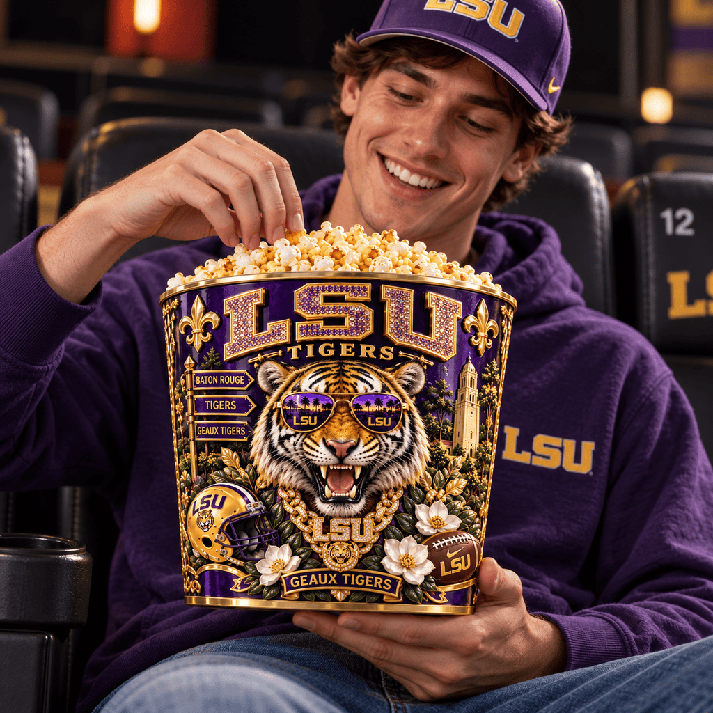LSU Premium Popcorn Bucket Edition TTNL