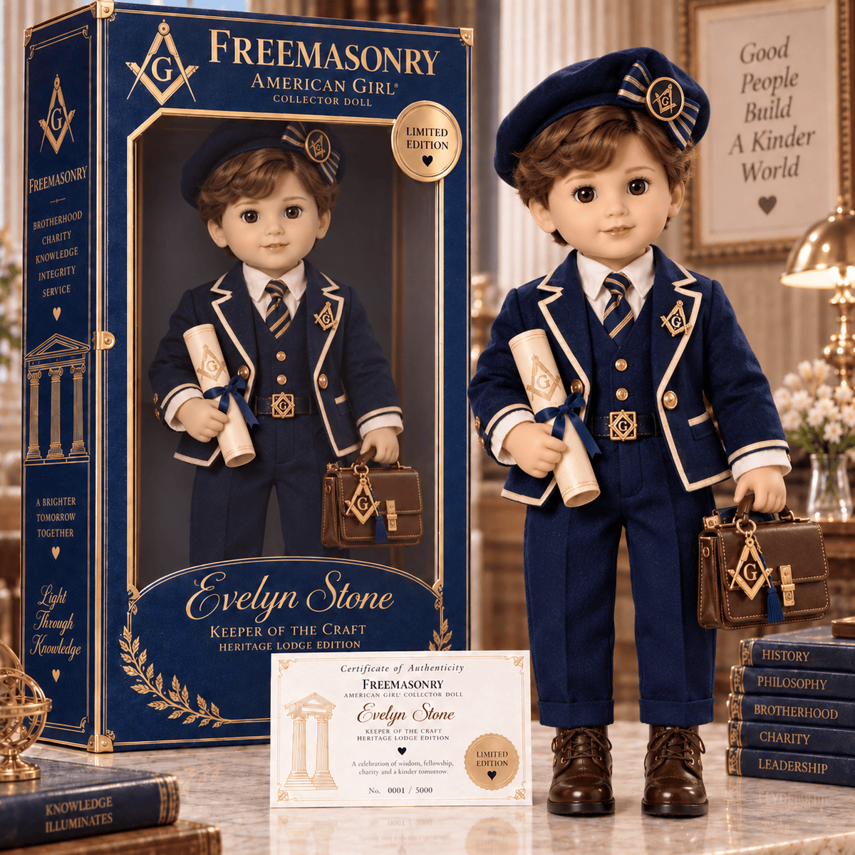 Premium MAS Commemorative Collector Doll PDL