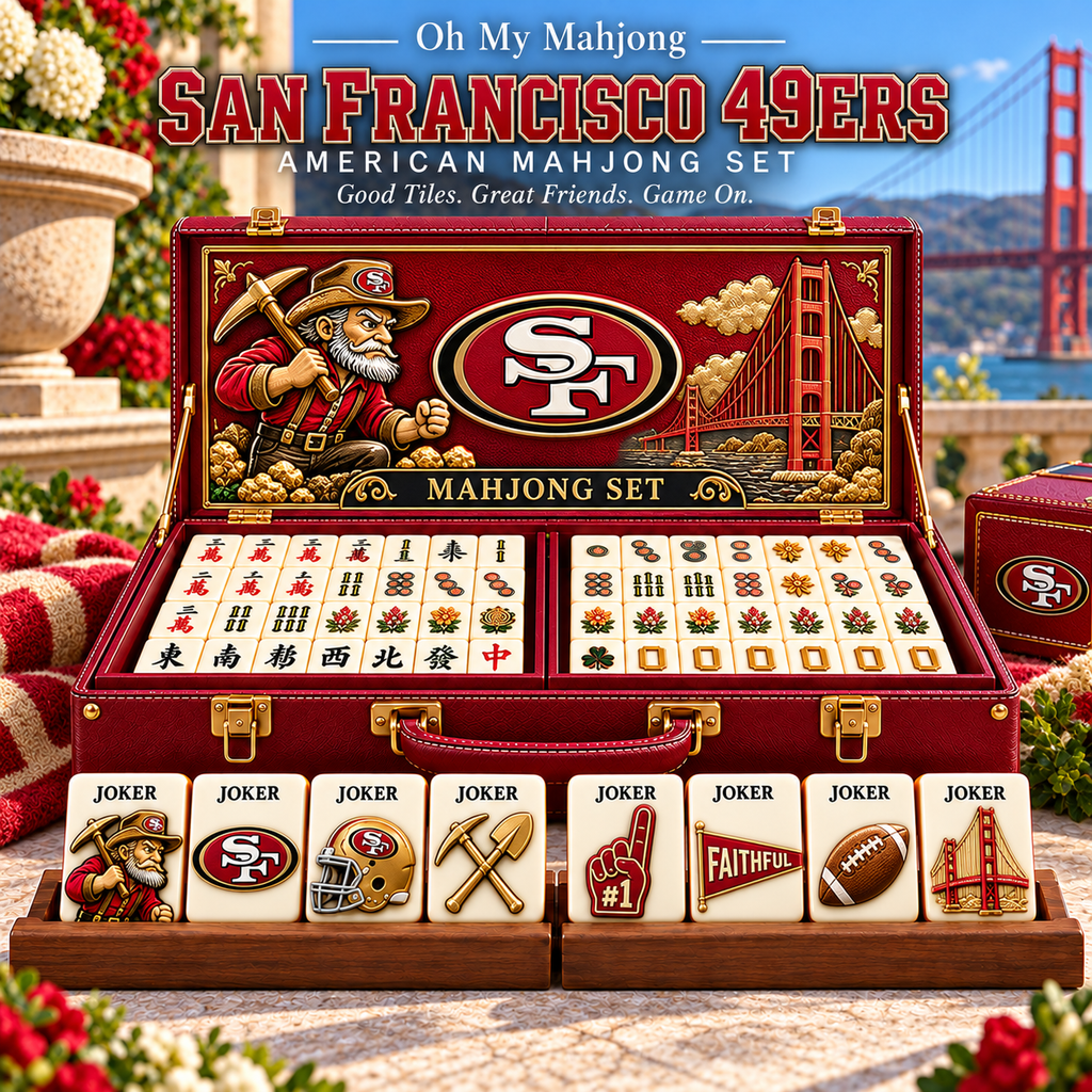 SF49 Premium Mahjong Set – Game Night Edition NHVH