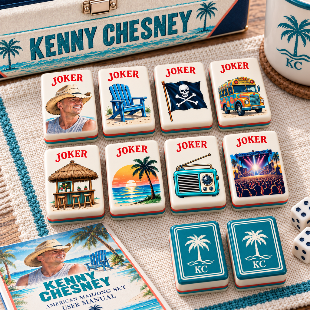 Premium KNCN Mahjong Tiles Set TTMH
