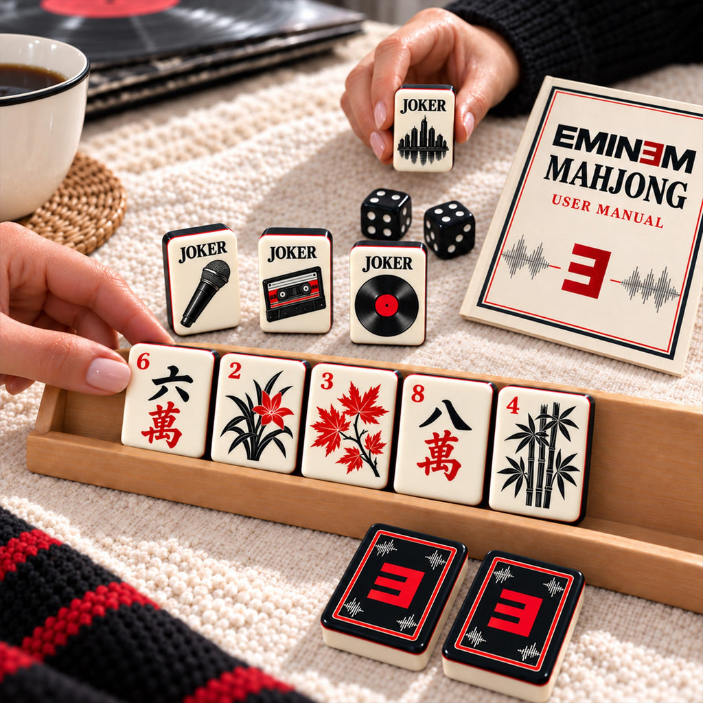 Premium EMN Mahjong Tiles Set PVNA