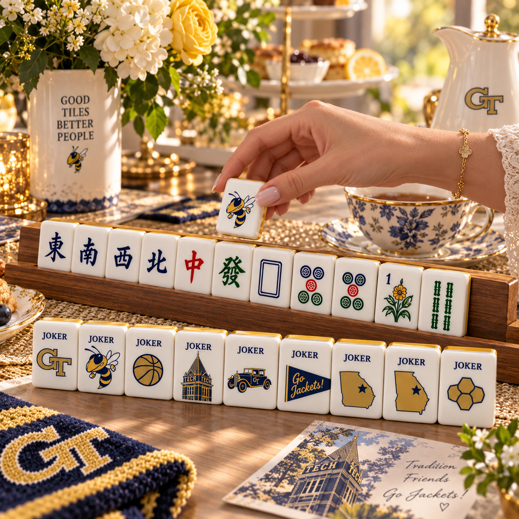 Premium GTYJ Mahjong Tiles Set TNSM