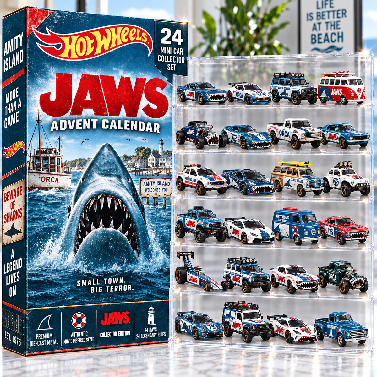JAWS Premium Mini Car Advent Calendar LNTH