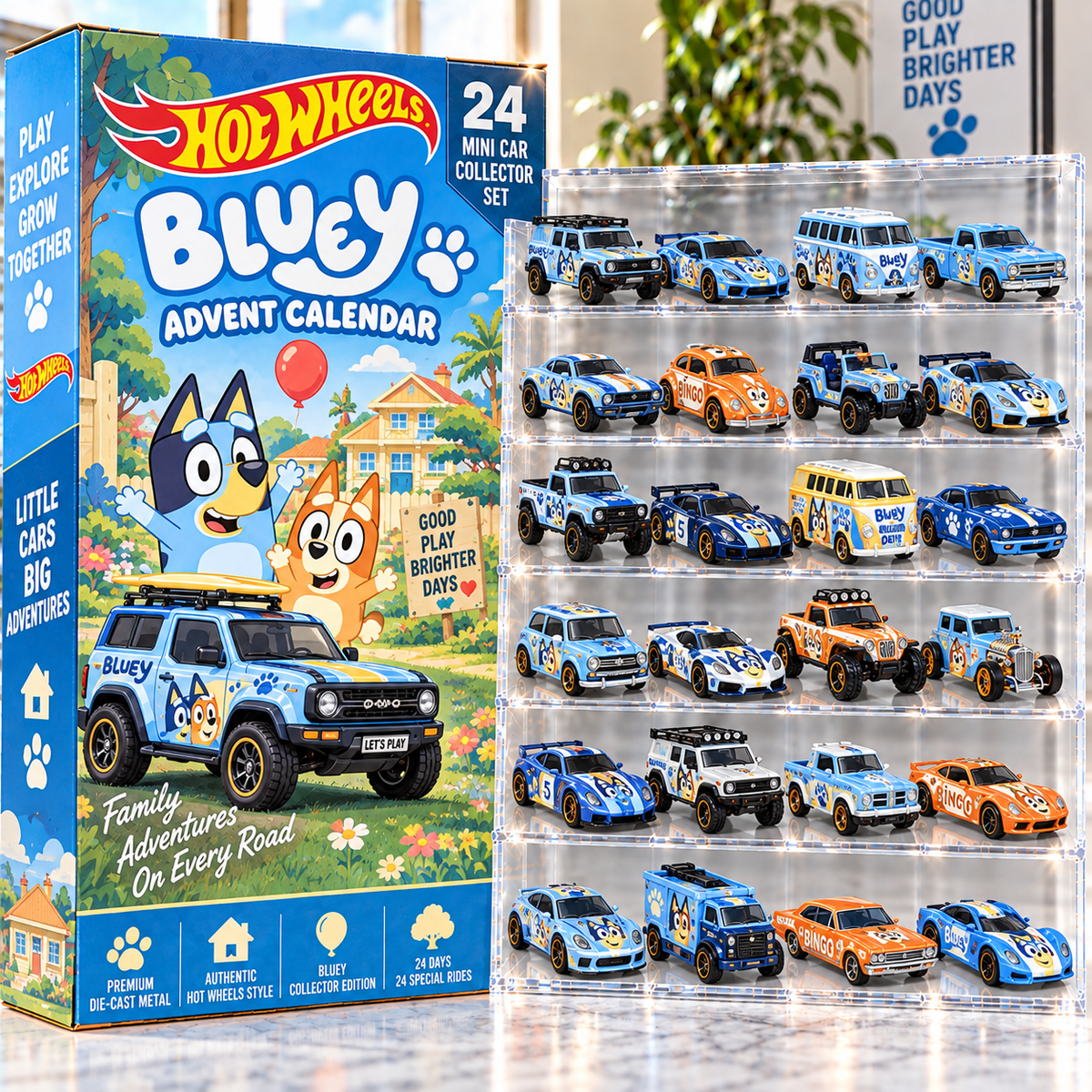 BLU Premium Mini Car Advent Calendar LNTH