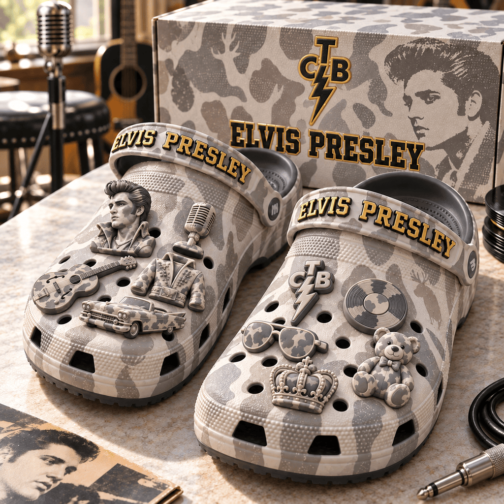 ELV Premium Deer Camo Charm Clog PTKL