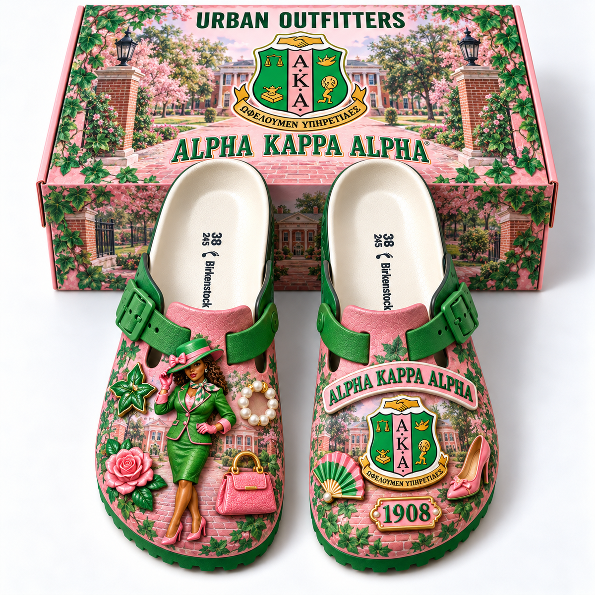 Premium AKA Signature Buckle Clogs NTVA