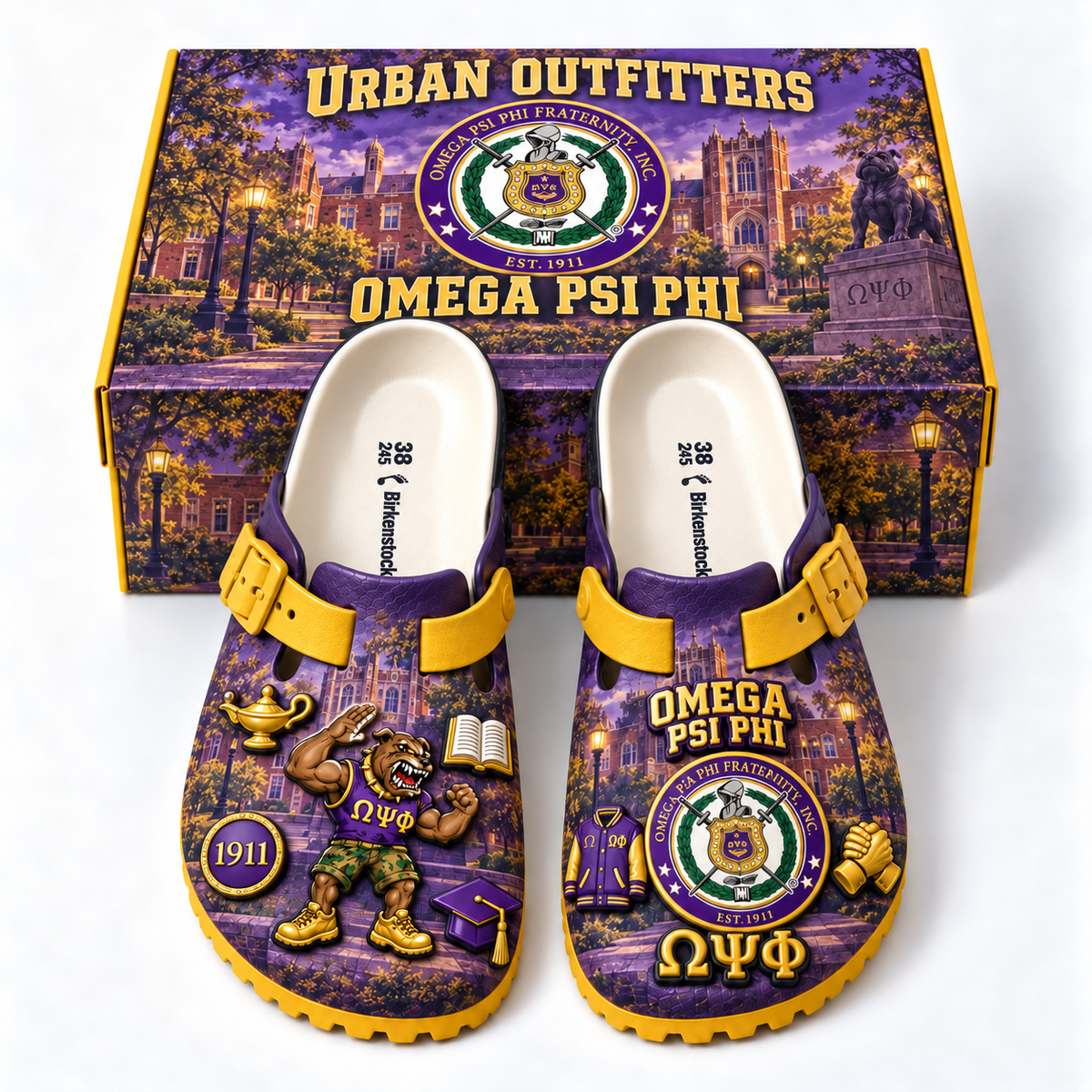 Premium OMPP Signature Buckle Clogs NTVA