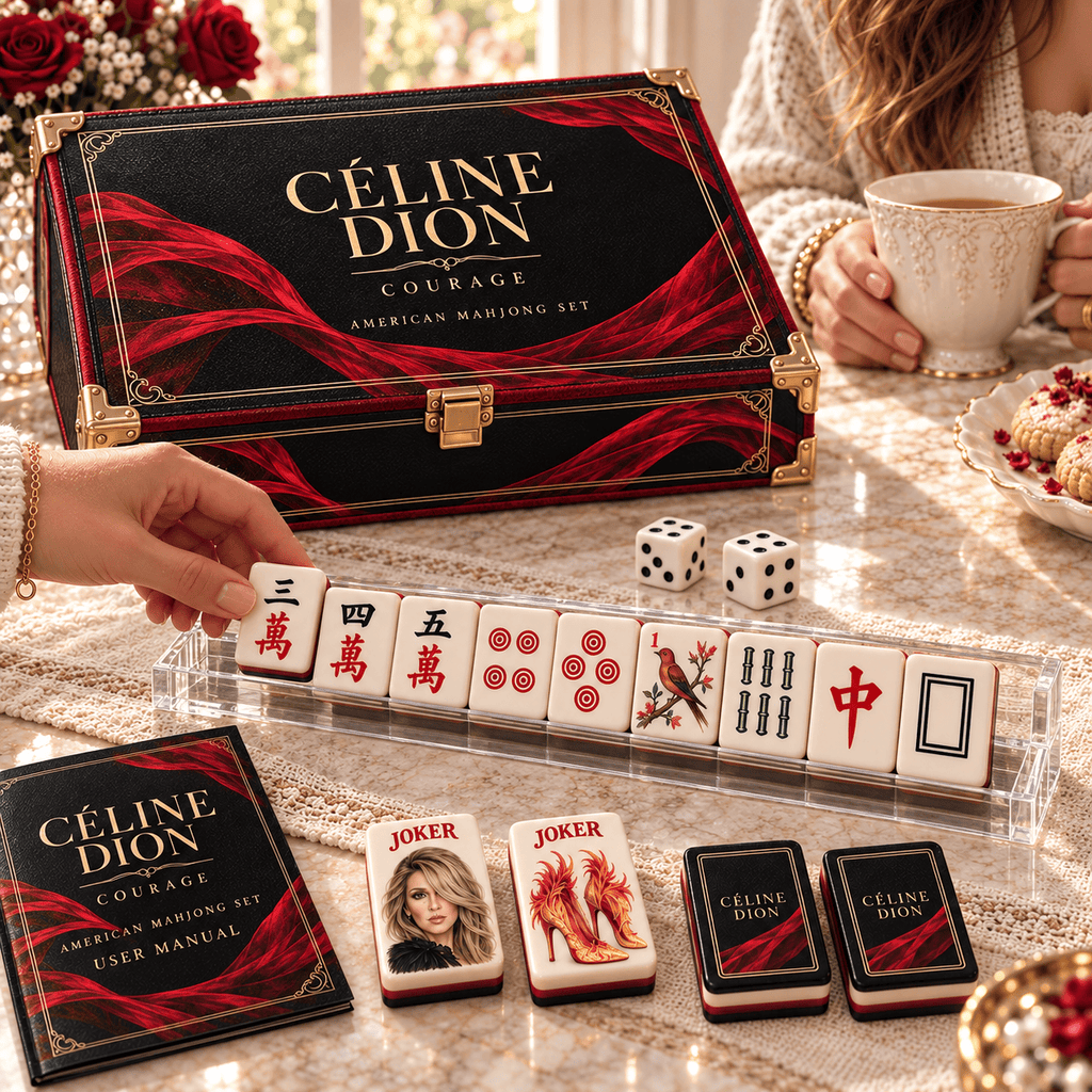 Premium CLDO Mahjong Tiles Set TTMH