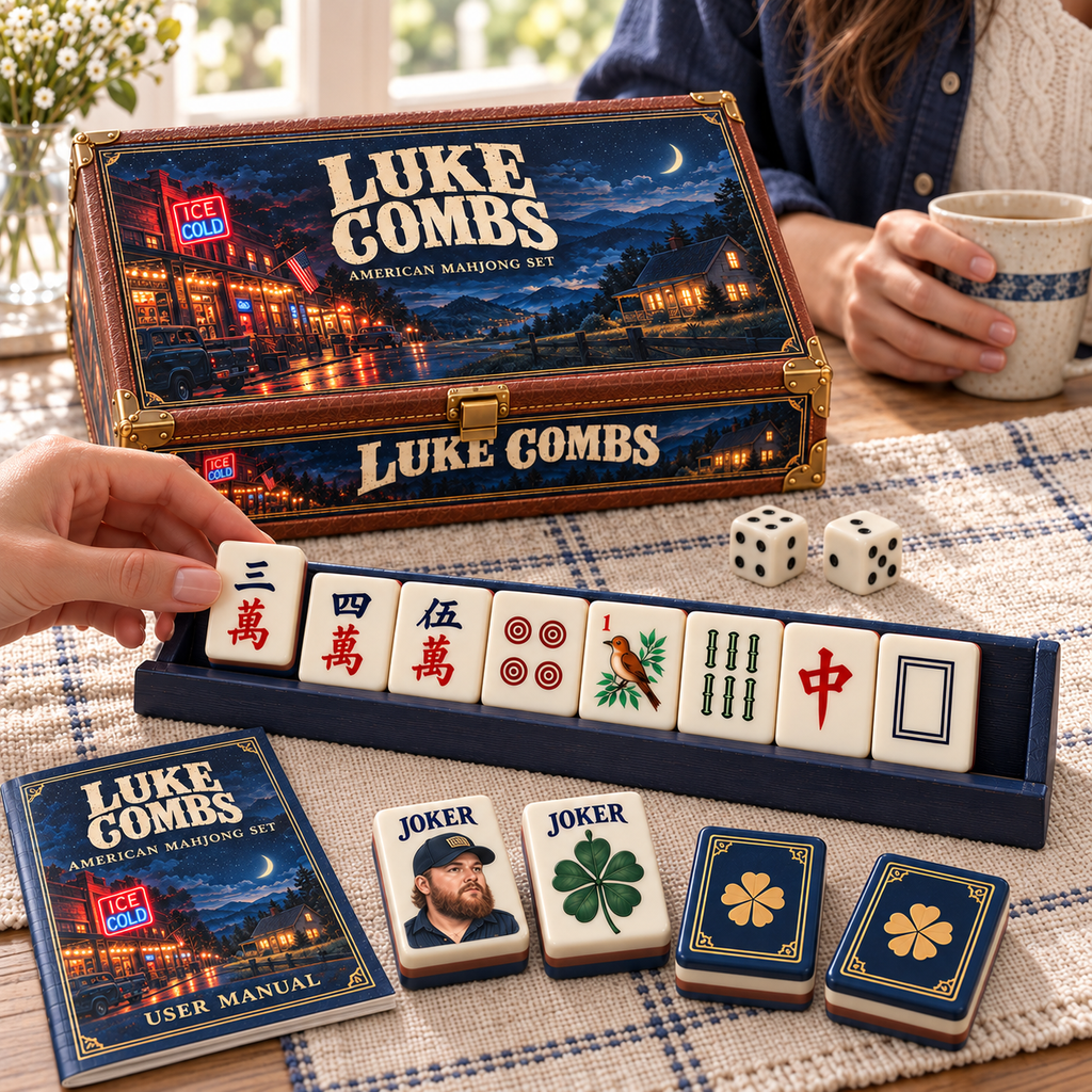 Premium LKC Mahjong Tiles Set TTMH