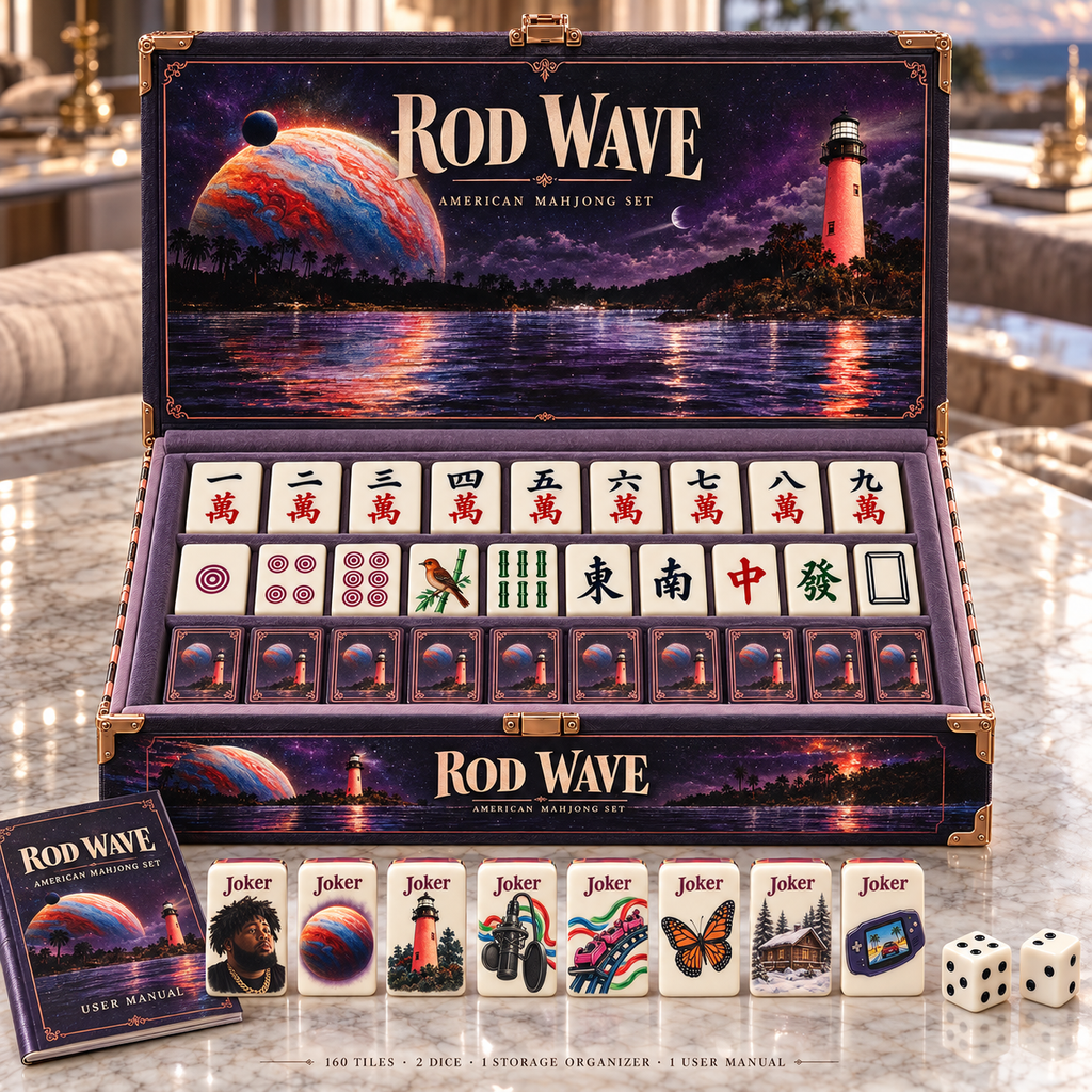 Premium RODW Mahjong Tiles Set TTMH