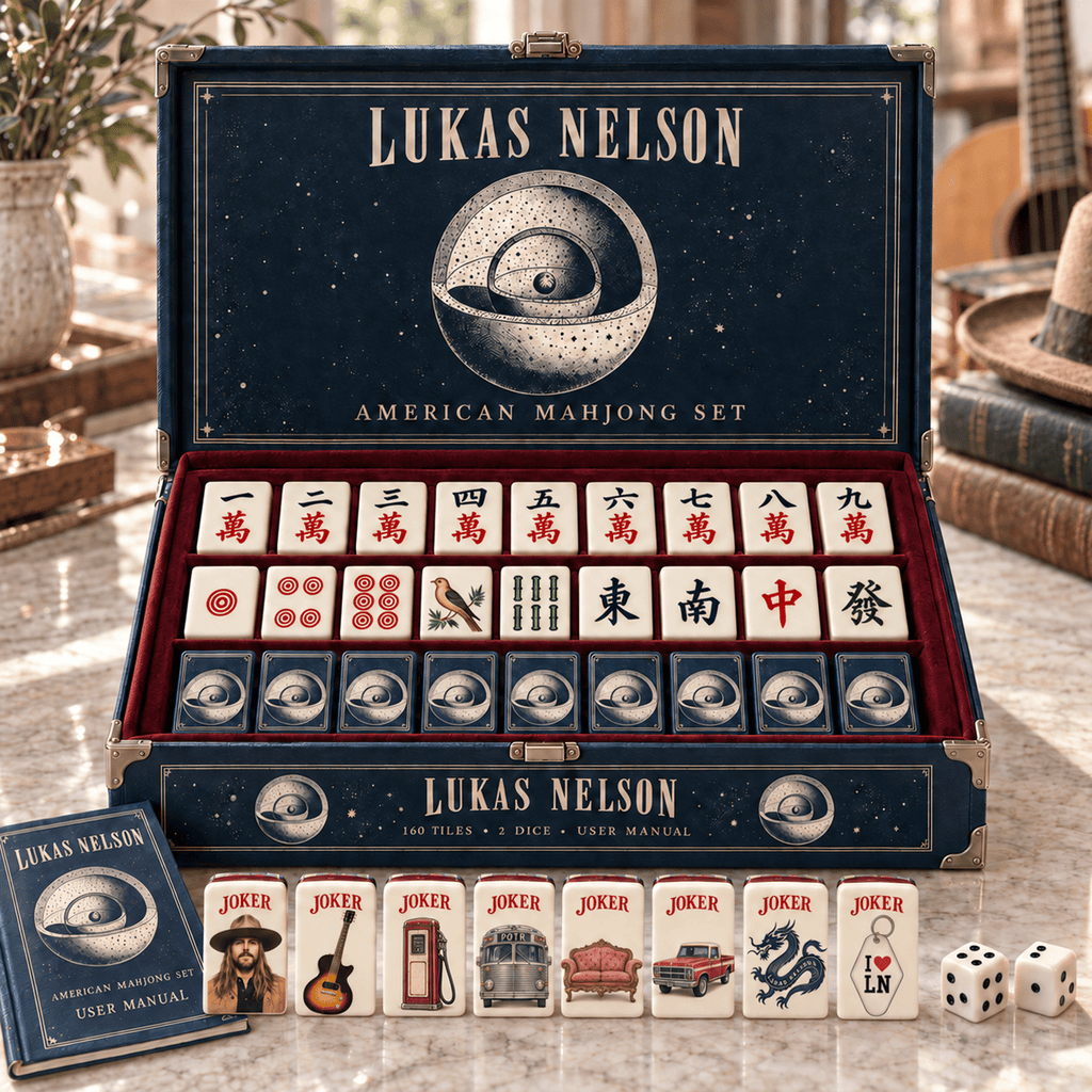 Premium LKNS Mahjong Tiles Set TTMH