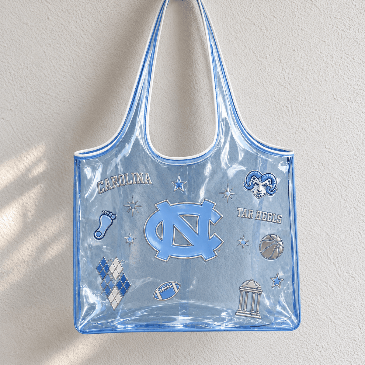 UNC Transparent 3D Tote Bag HTTT