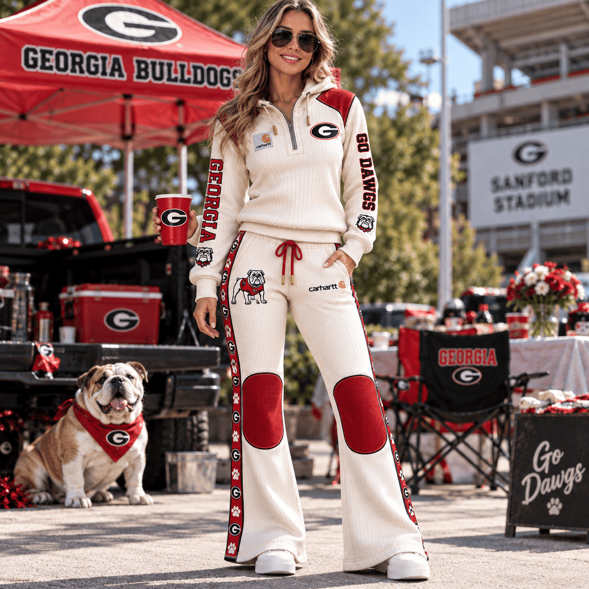 GGBD Premium Heritage Half-Zip Flare Set NTNA