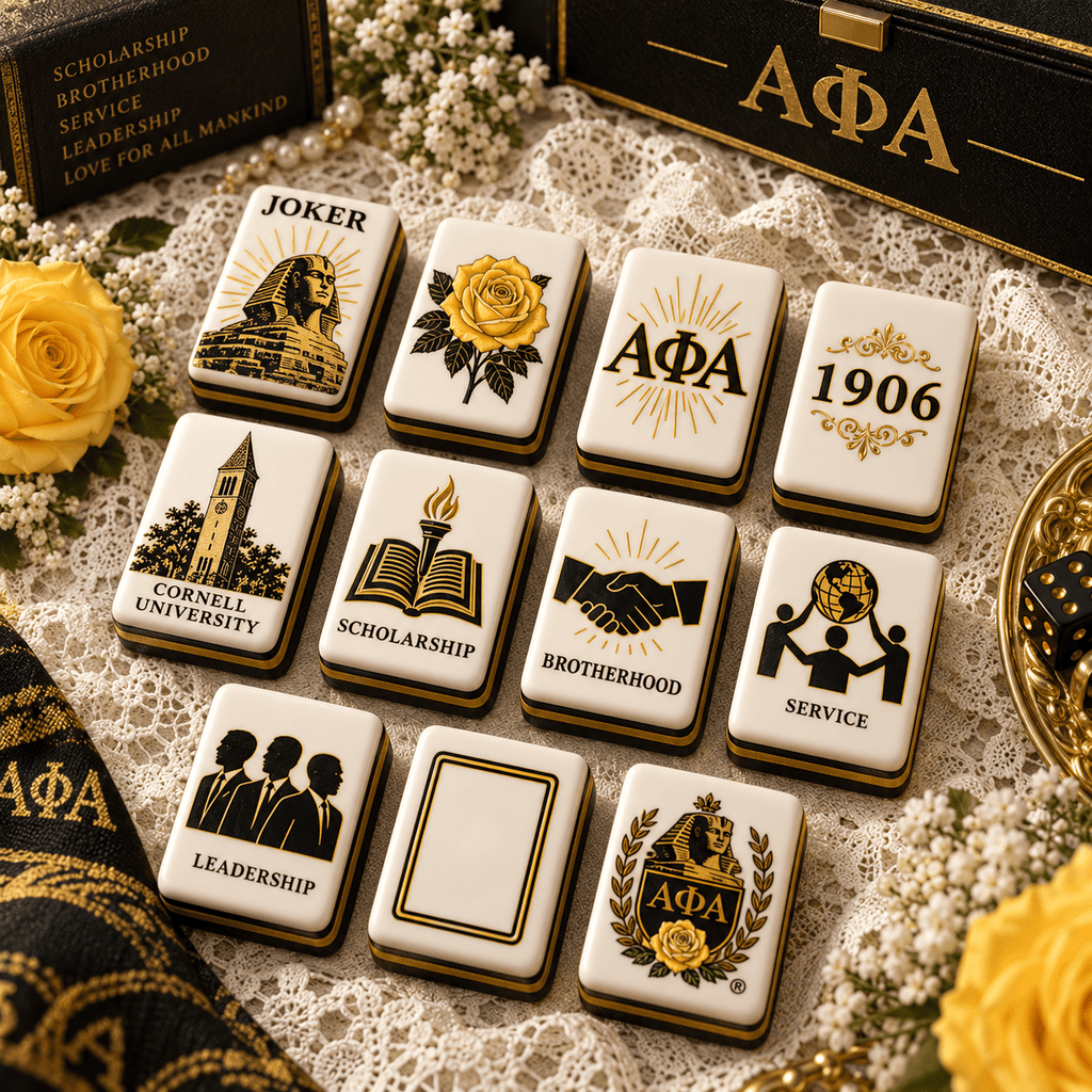 Premium APA Mahjong Tiles Set TNSM