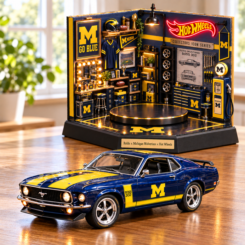 MWR Collectible Car Garage Diorama PNPA