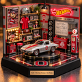 OSB Collectible Car Garage Diorama PNPA
