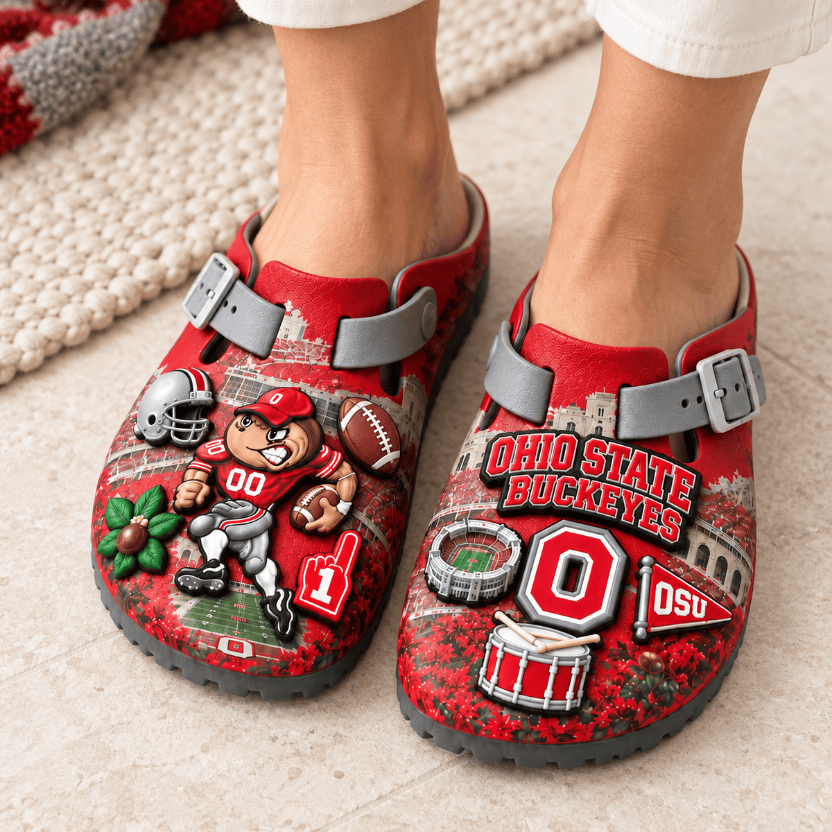 Premium OSB Signature Buckle Clogs NTVA