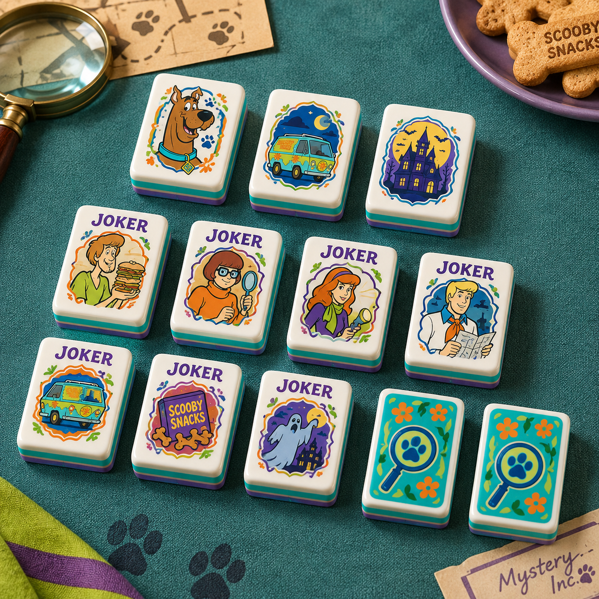 Premium SCBD Mahjong Tiles Set TNSM