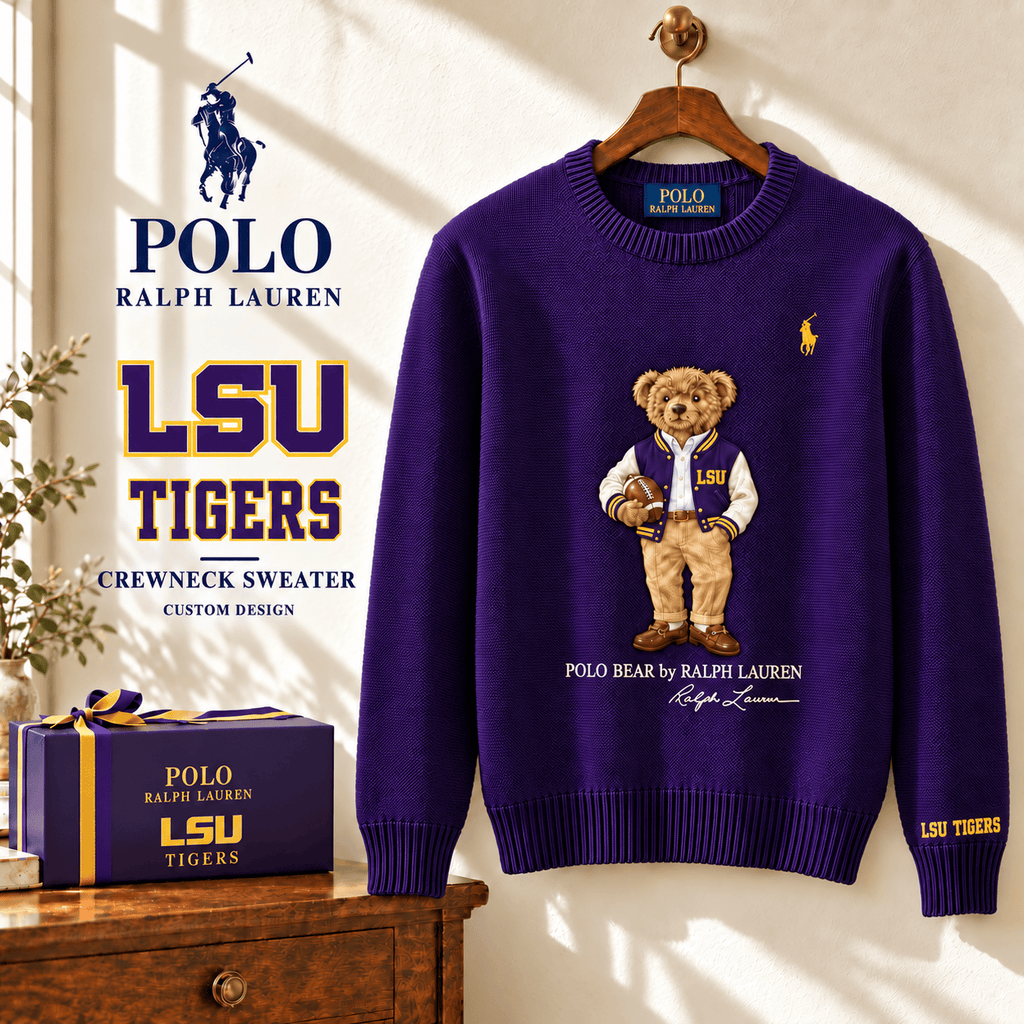 LSUT Premium Crewneck Swerater NHVH