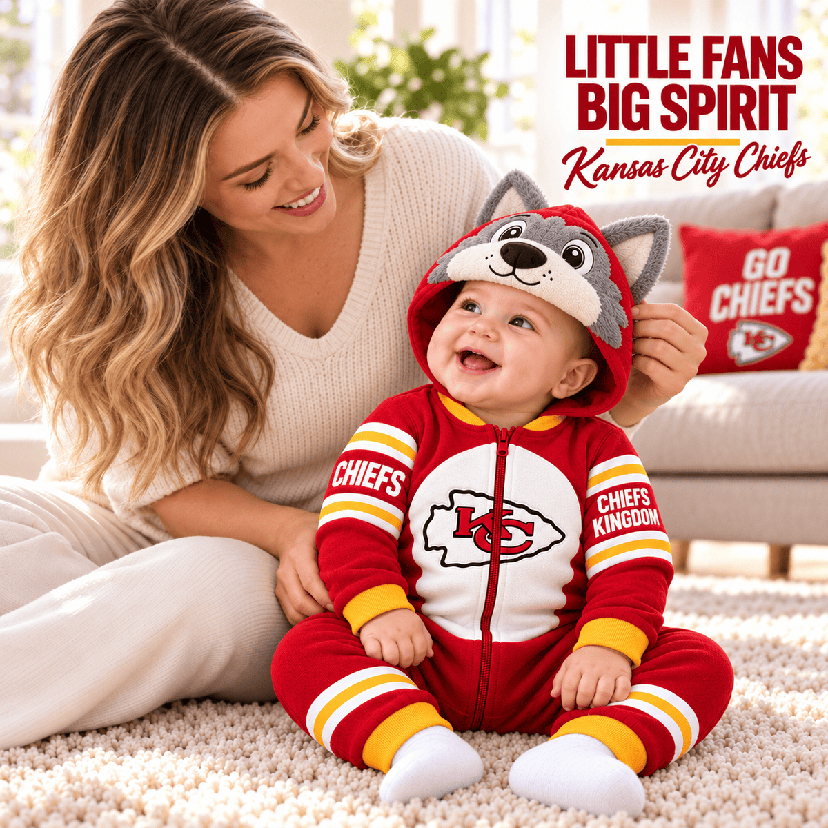 KCC Premium Hooded Romper TMH